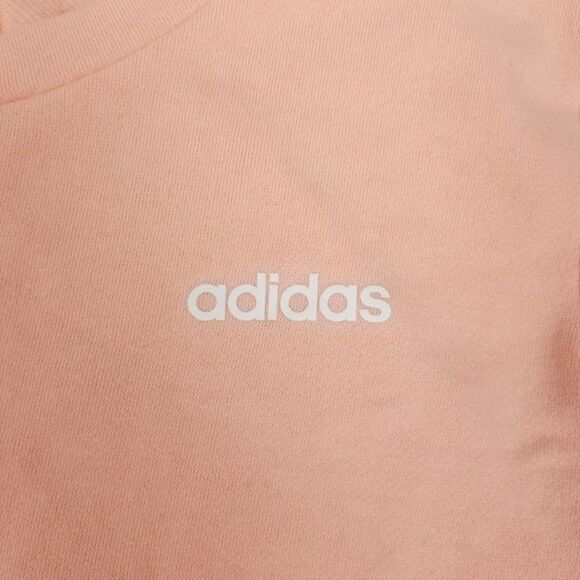 adidas Climalite Pink 3 Stripes Crewneck Active Athletic Sweatshirt Athleisure - Picture 6 of 6